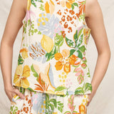 Cordelia Tropical Printed Sleeveless Top - MTT Collective