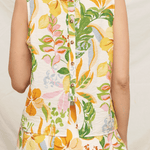 Cordelia Tropical Printed Sleeveless Top - MTT Collective