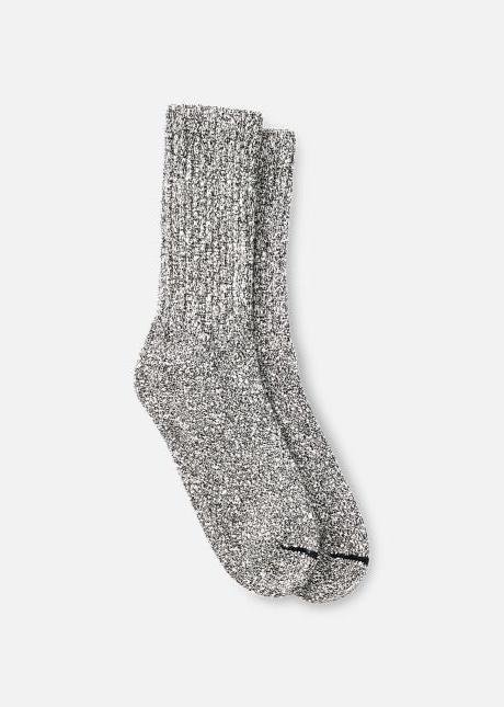 Cotton Blend Ragg Crew Socks - MTT Collective