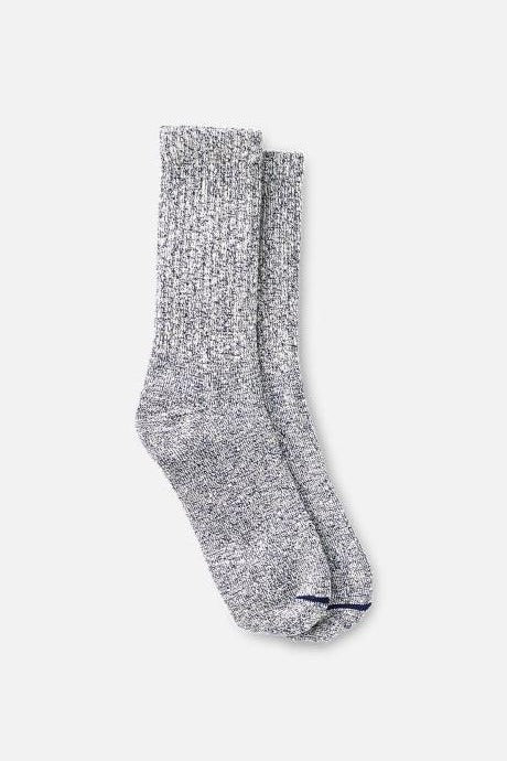 Cotton Blend Ragg Crew Socks