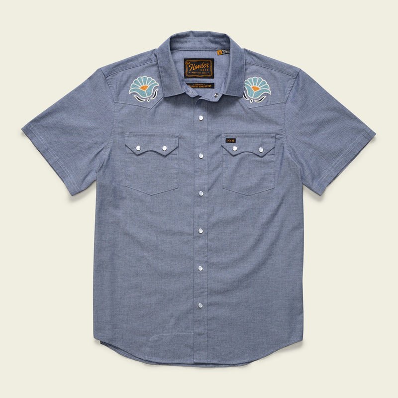 Crosscut Deluxe Short Sleeve Snapshirt - MTT Collective