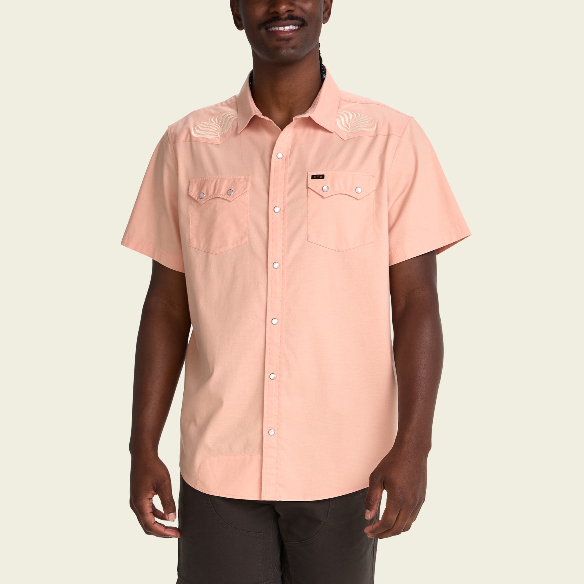 Crosscut Deluxe Short Sleeve Snapshirt - MTT Collective