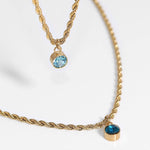 Cubic Zirconia Birthstone Charm - MTT Collective