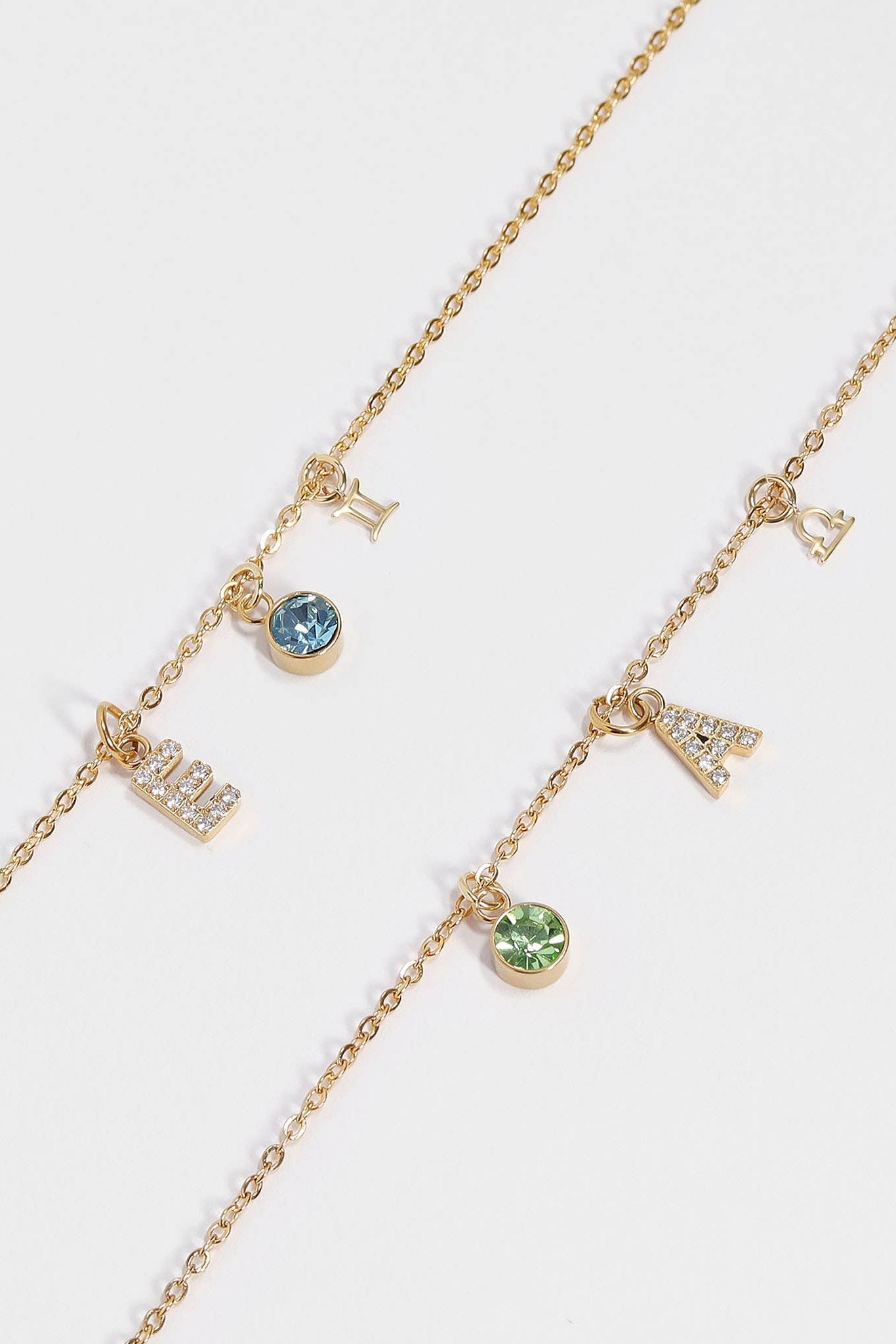 Cubic Zirconia Birthstone Charm - MTT Collective