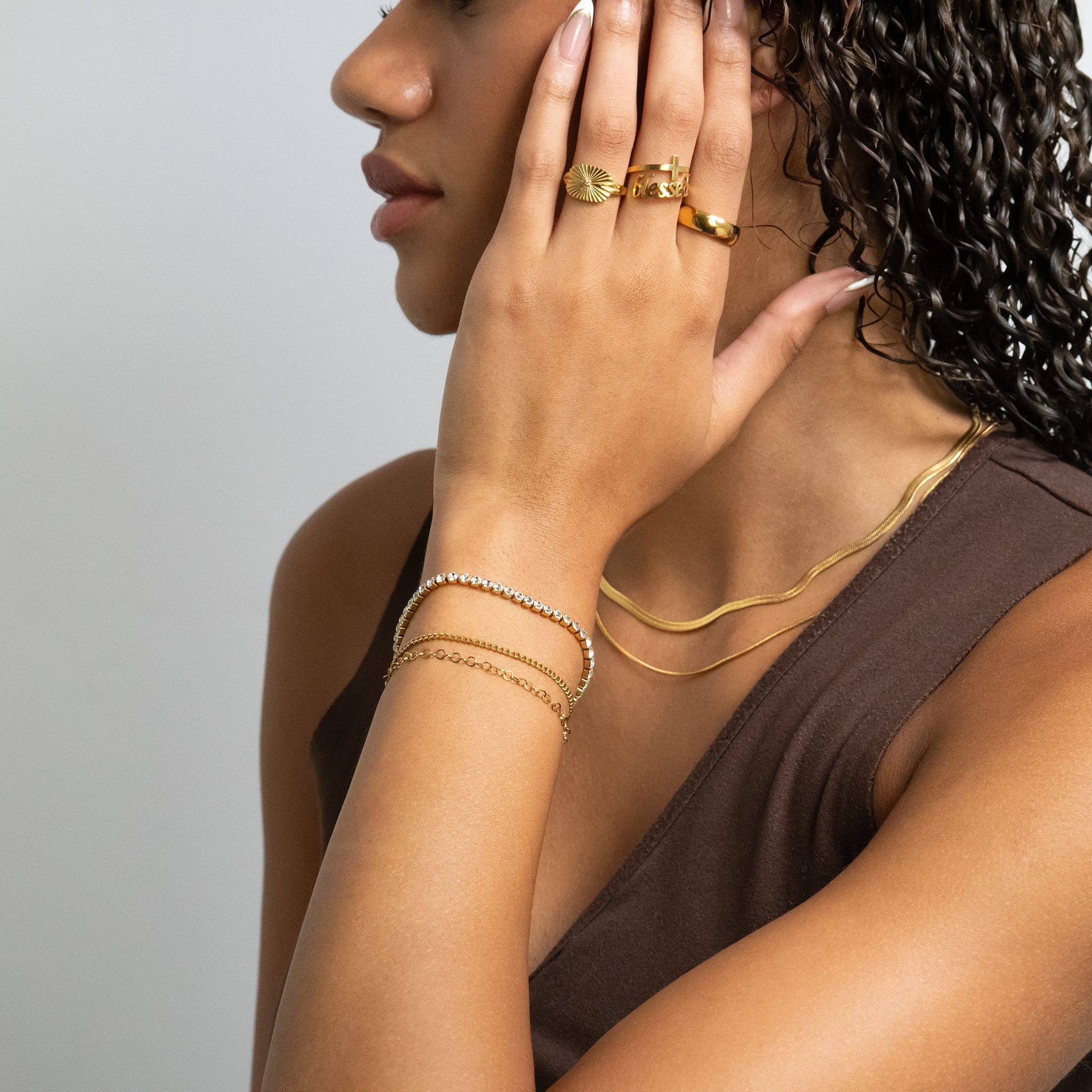 CZ Tennis Chain Bracelet - MTT Collective