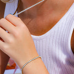 CZ Tennis Chain Necklace - MTT Collective