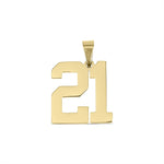 MTT Jewelry - Jewelry - Charms - Sport Number Pendant - MTT Collective