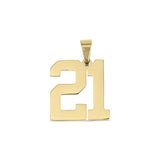 MTT Jewelry - Jewelry - Charms - Sport Number Pendant - MTT Collective