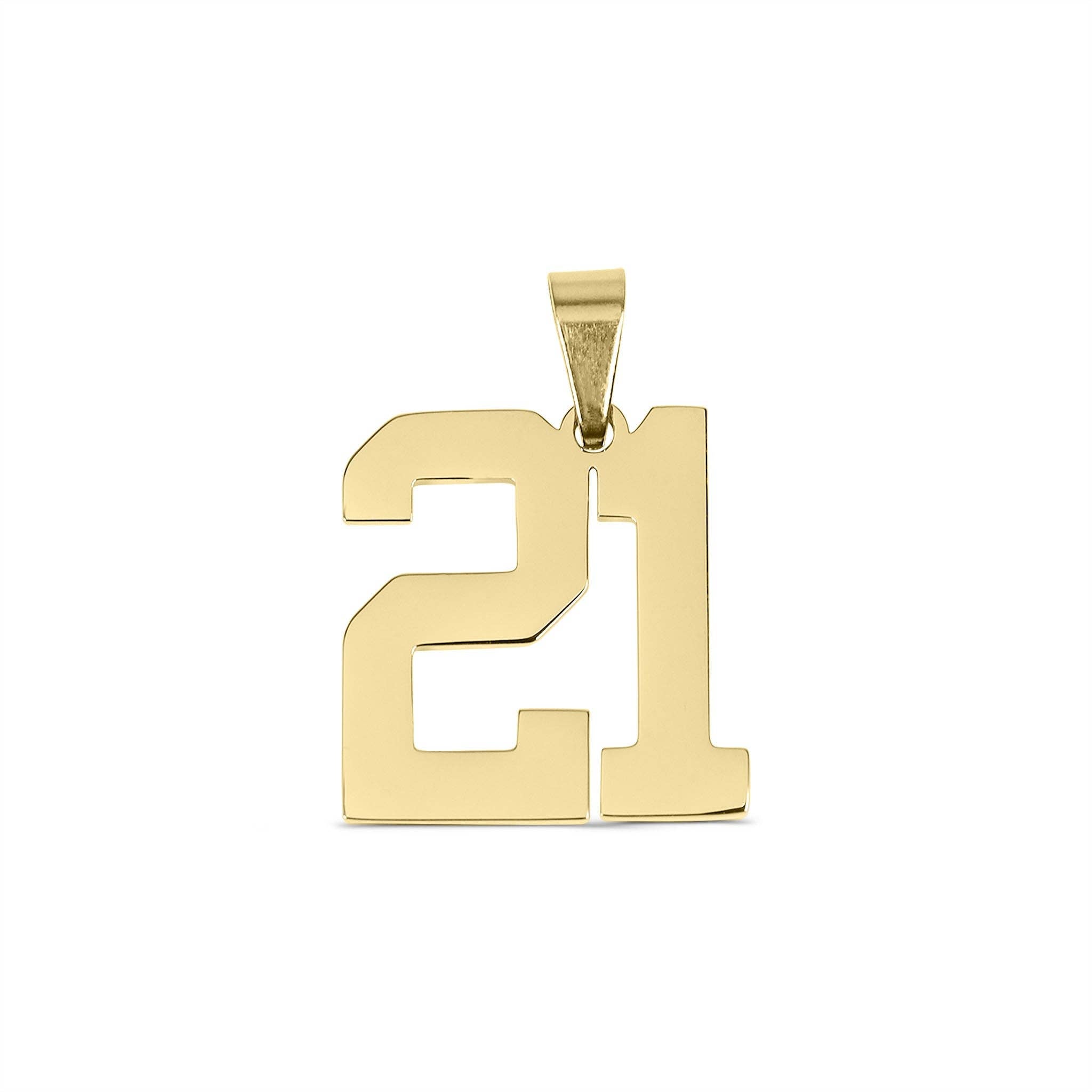 MTT Jewelry - Jewelry - Charms - Sport Number Pendant - MTT Collective