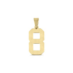 MTT Jewelry - Jewelry - Charms - Sport Number Pendant - MTT Collective