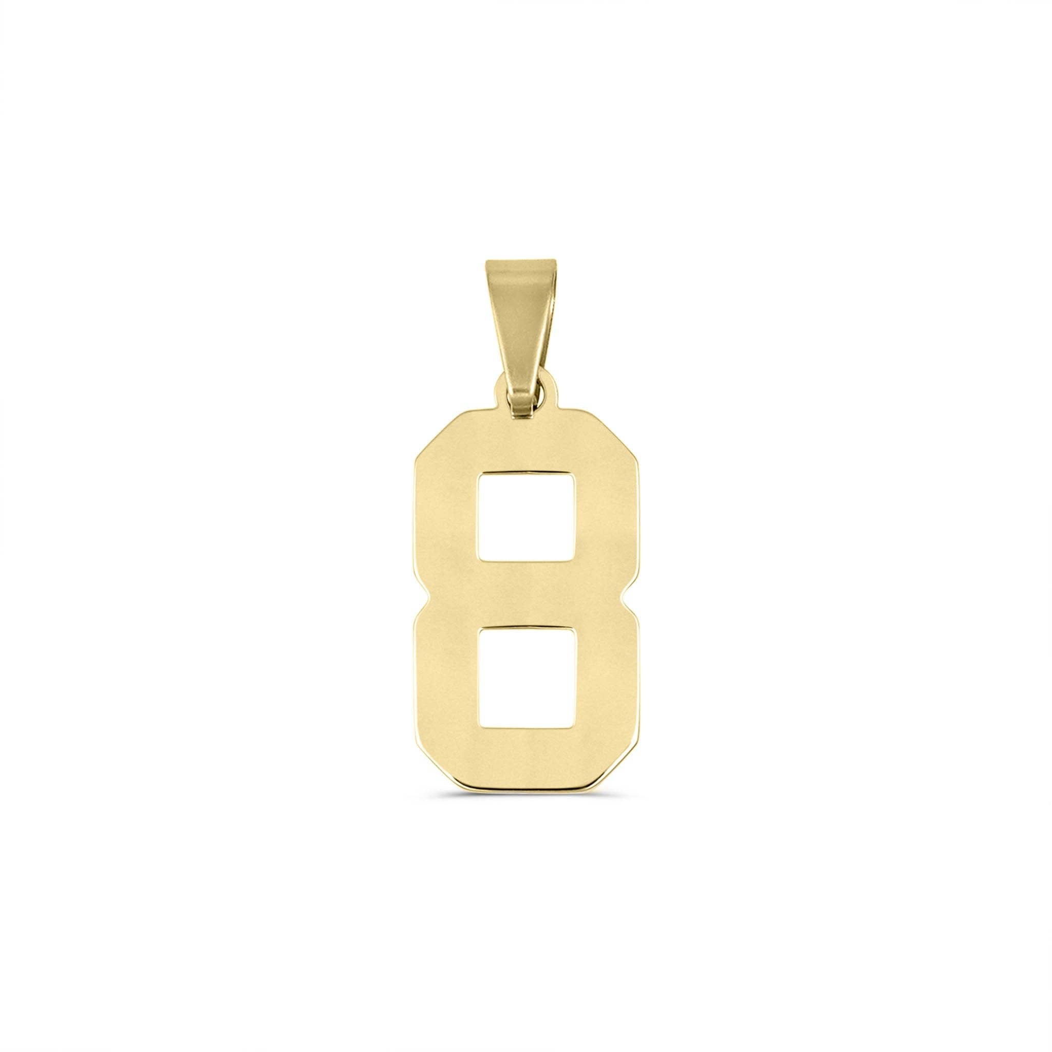 MTT Jewelry - Jewelry - Charms - Sport Number Pendant - MTT Collective
