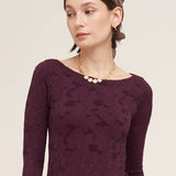 Rosie Floral Lace Boat Neck Top