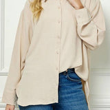 Easy to Love Boyfriend Button Up Shirt