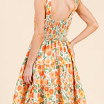 Dahlia Tiered Floral Sundress - MTT Collective