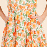 Dahlia Tiered Floral Sundress - MTT Collective