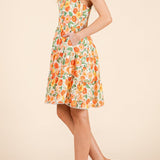 Dahlia Tiered Floral Sundress - MTT Collective