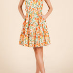 Dahlia Tiered Floral Sundress - MTT Collective