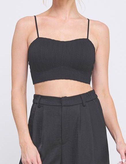 Dani Knit Detail Bralette - MTT Collective