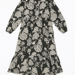 Daphne Two - Tone Boho Midi Dress - MTT Collective