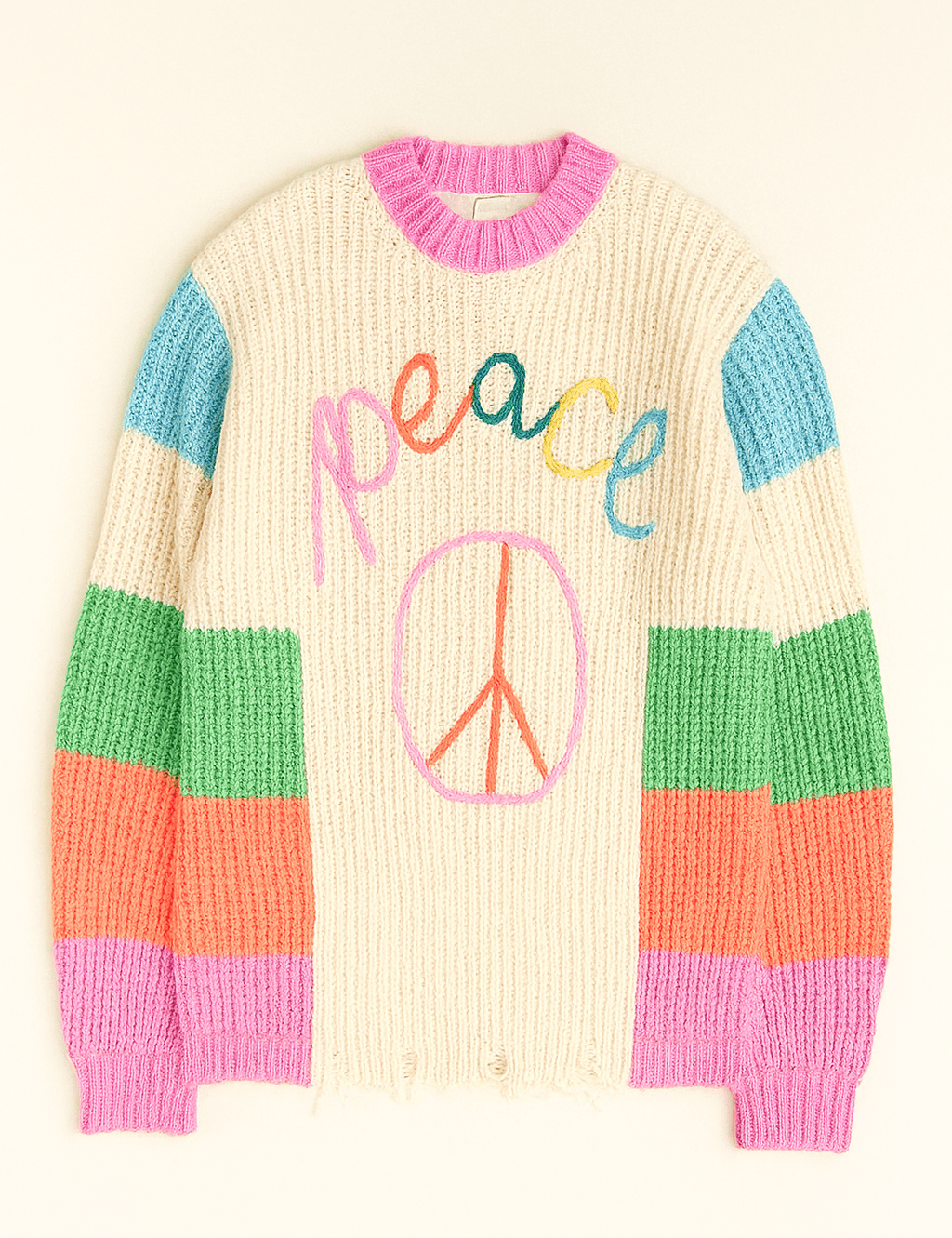 Dawn Chunky Peace Sweater - MTT Collective