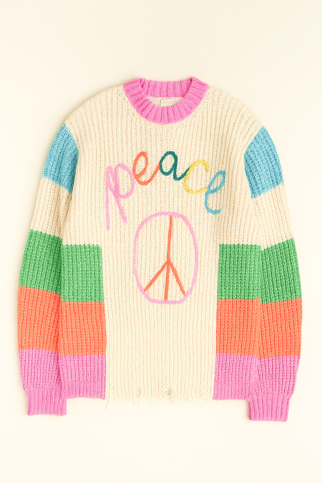 Dawn Chunky Peace Sweater - MTT Collective