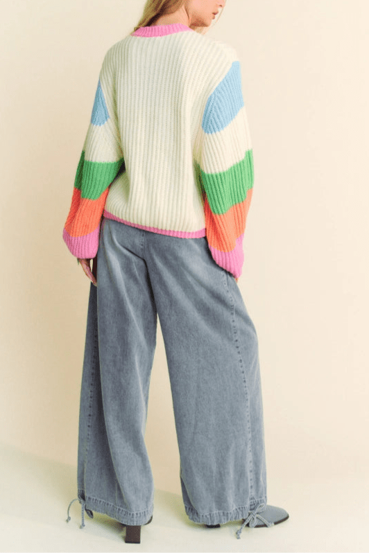 Dawn Chunky Peace Sweater - MTT Collective