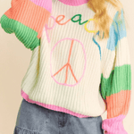 Dawn Chunky Peace Sweater - MTT Collective