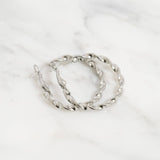 Aubrey Twist Hoop Earrings