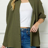 Easy to Love Boyfriend Button Up Shirt