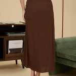 Delaney Side - Slit Midi Skirt - MTT Collective