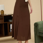 Delaney Side - Slit Midi Skirt - MTT Collective