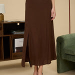 Delaney Side - Slit Midi Skirt - MTT Collective