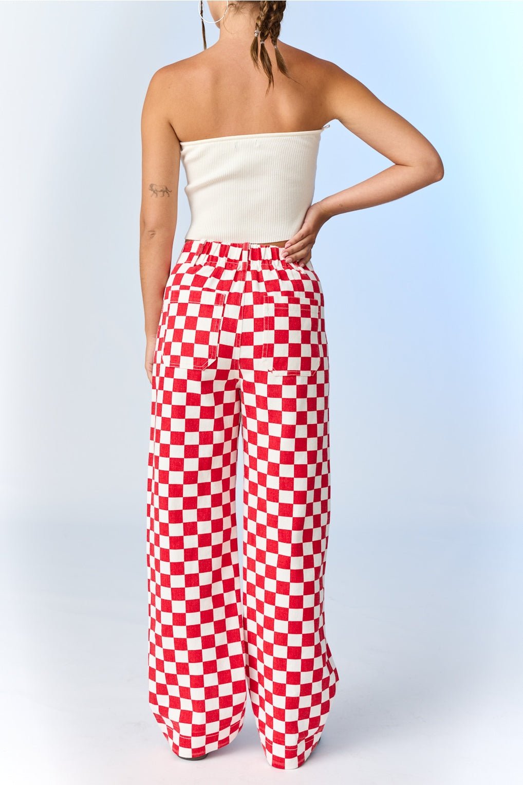 Demi Checkered Pants - MTT Collective