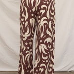 Denise Printed Pattern Tie Pants - MTT Collective