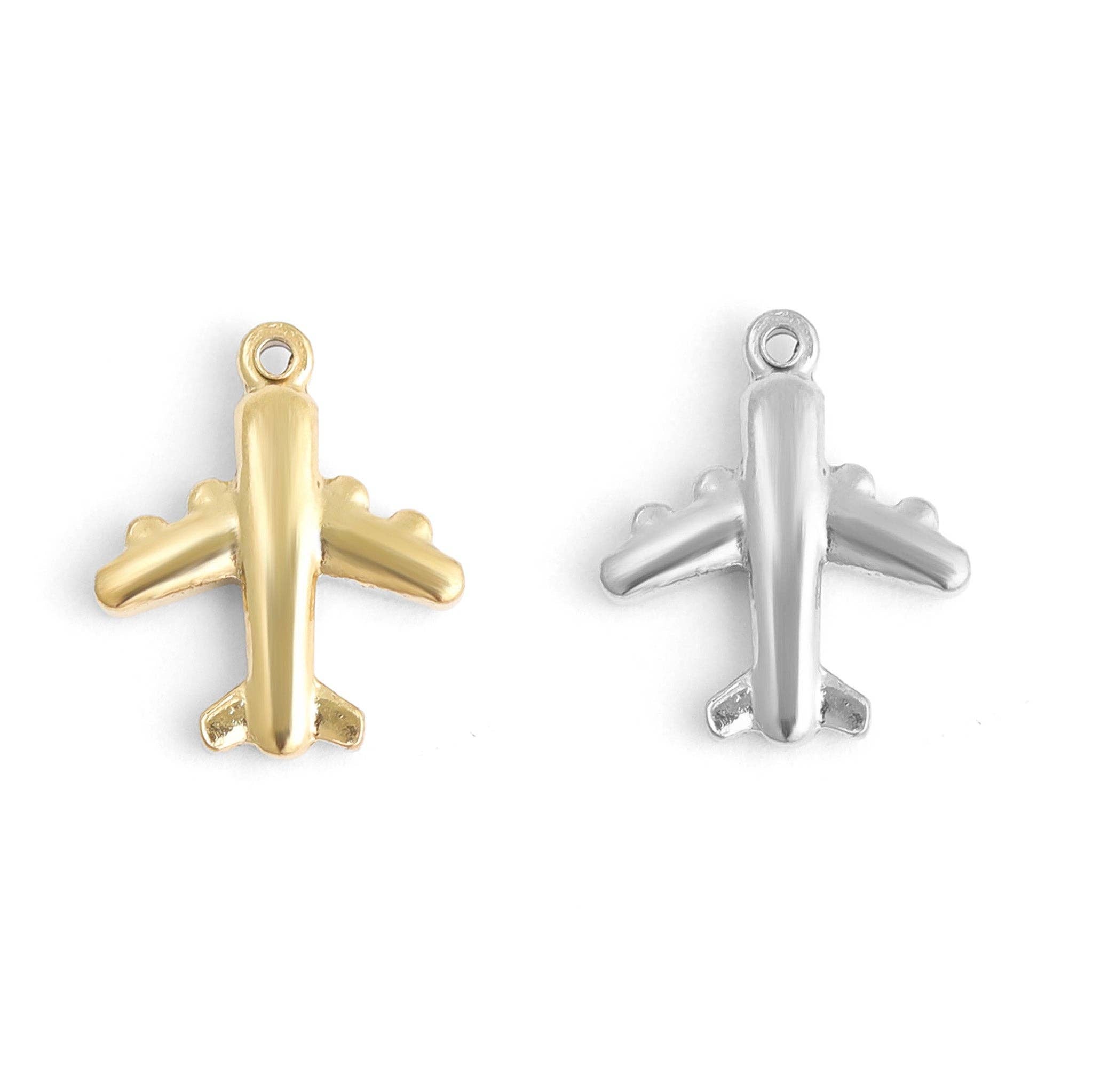 MTT Jewelry - Jewelry - Charms - Airplane Charm - MTT Collective