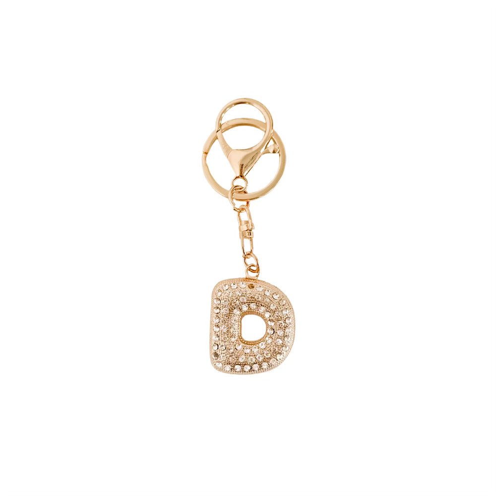 Diamond Initial Bag Charm - MTT Collective
