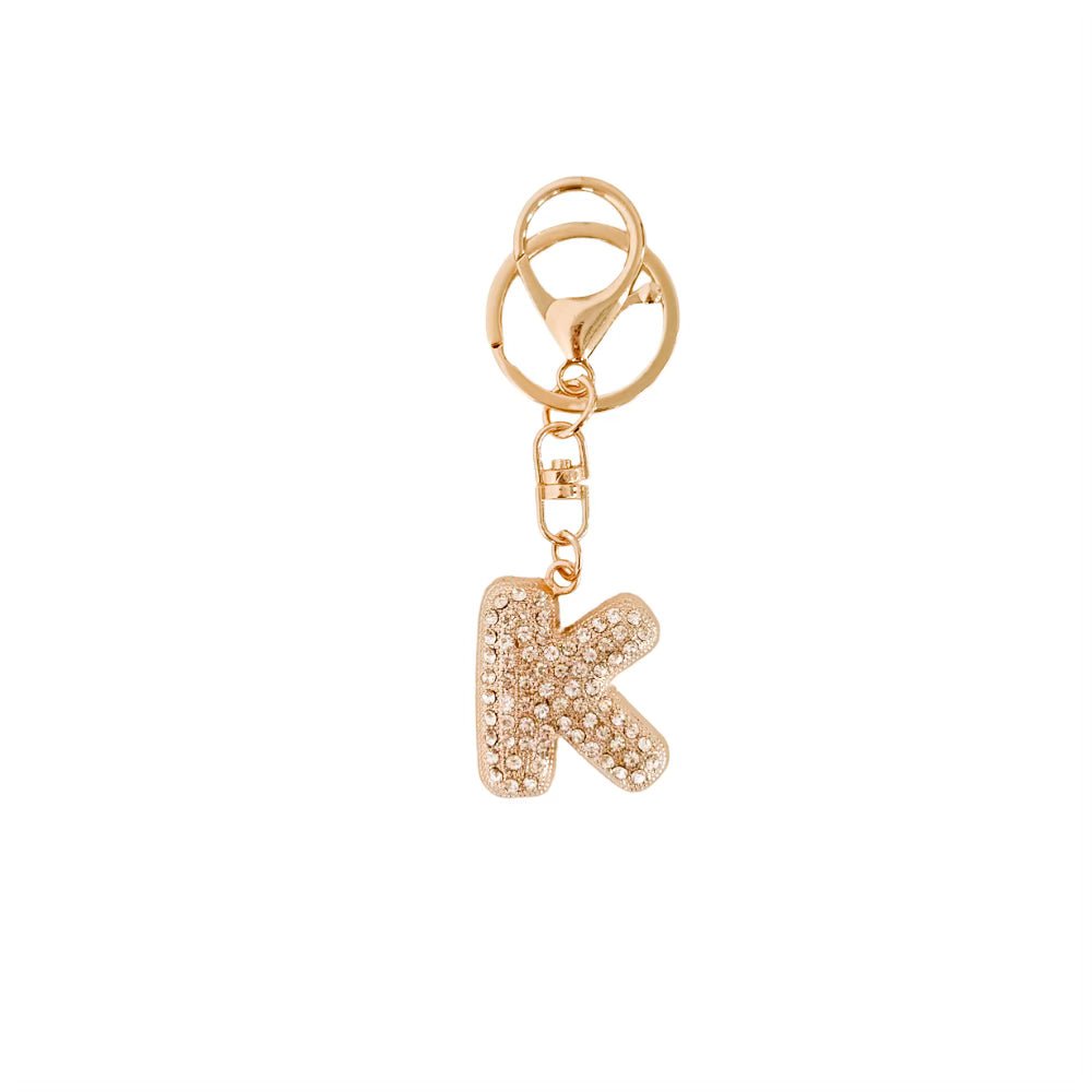 Diamond Initial Bag Charm - MTT Collective