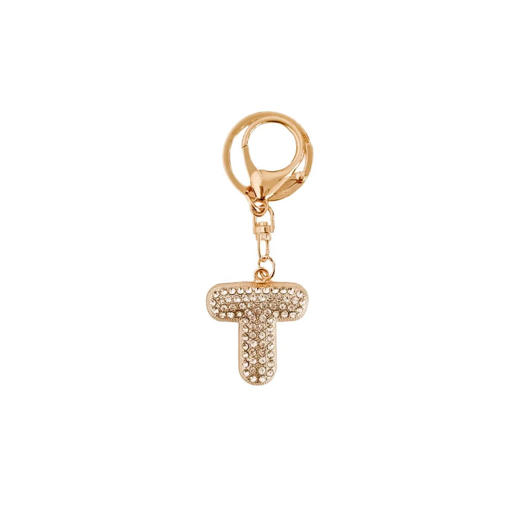 Diamond Initial Bag Charm - MTT Collective