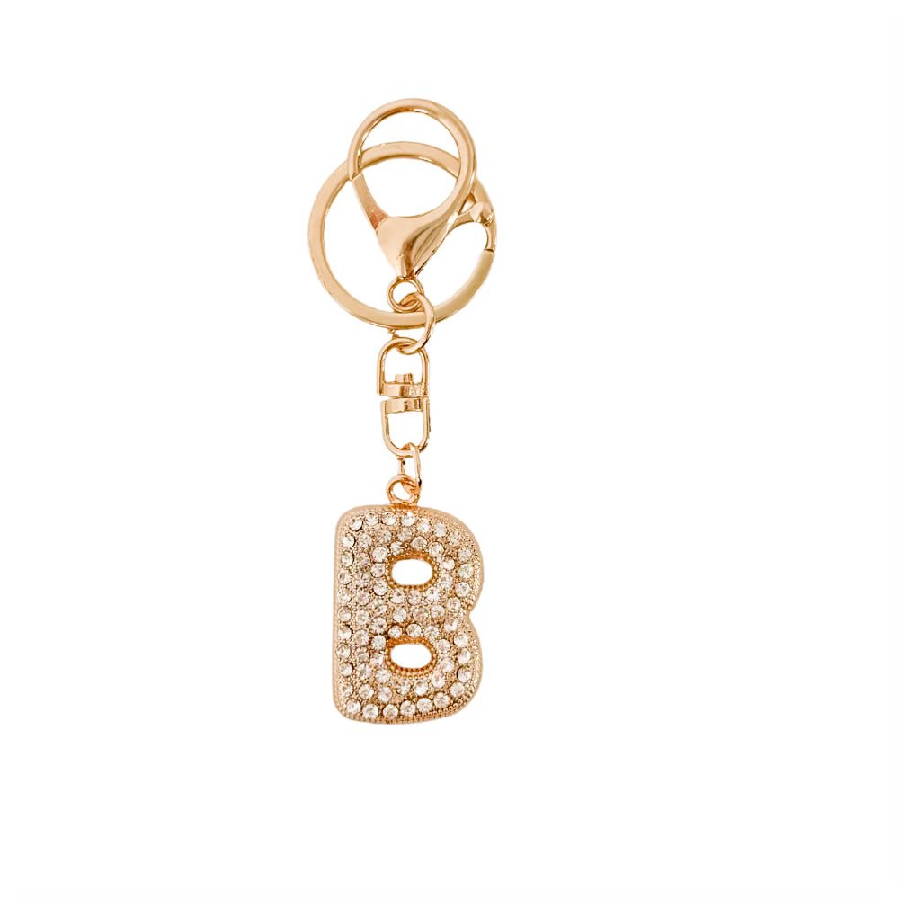 Diamond Initial Bag Charm - MTT Collective