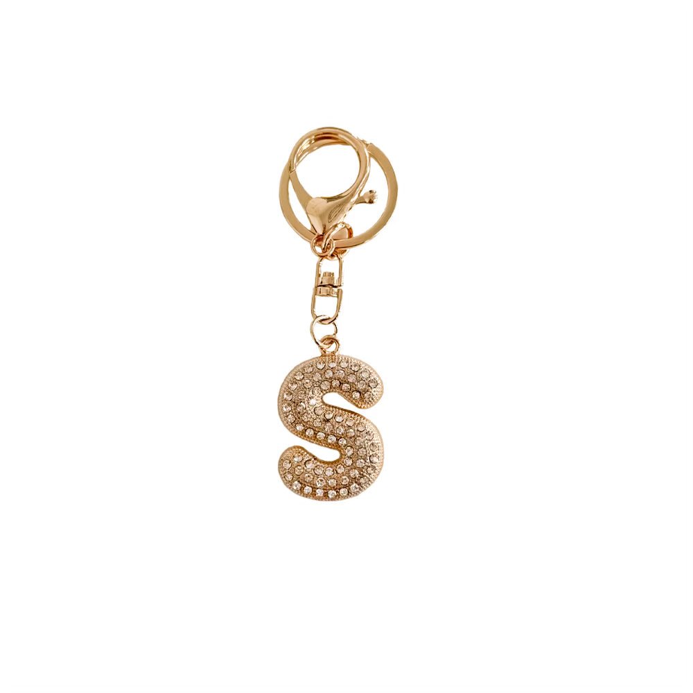 Diamond Initial Bag Charm - MTT Collective