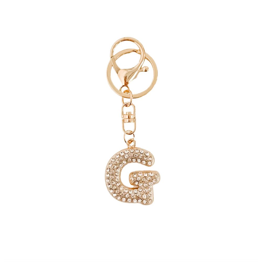 Diamond Initial Bag Charm - MTT Collective