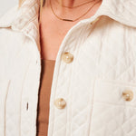 Diamond Quilted Shacket - MTT Collective