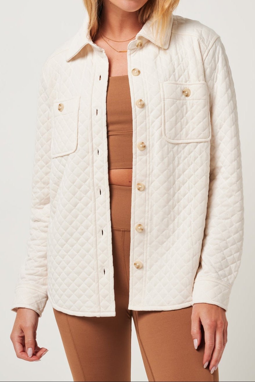 Diamond Quilted Shacket - MTT Collective