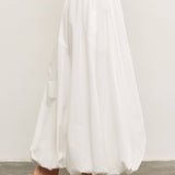 Dianne Smocked Waist Bubble Hem Skirt - MTT Collective