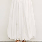 Dianne Smocked Waist Bubble Hem Skirt - MTT Collective