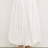 Dianne Smocked Waist Bubble Hem Skirt - MTT Collective