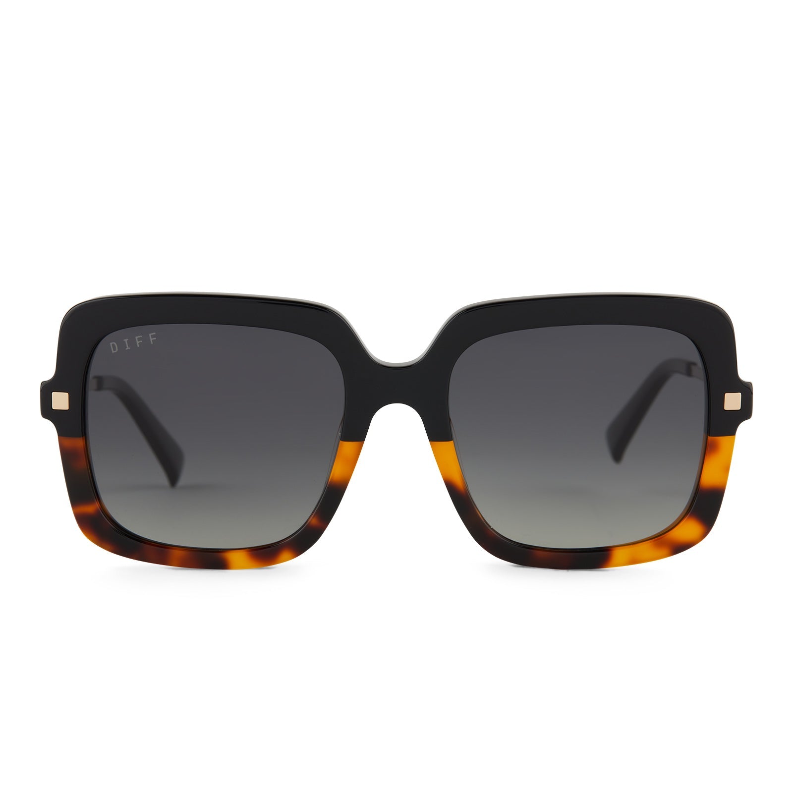 Sandra Dark Tortoise + Grey Sunglasses - MTT Collective