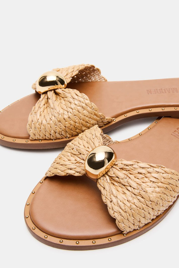Dipsy Natural Raffia Sandal - MTT Collective