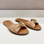 Dipsy Natural Raffia Sandal - MTT Collective