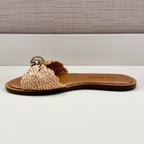 Dipsy Natural Raffia Sandal - MTT Collective